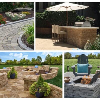 Don't know how to use your front and side yards? Hardscape features can make you love your whole outdoor space